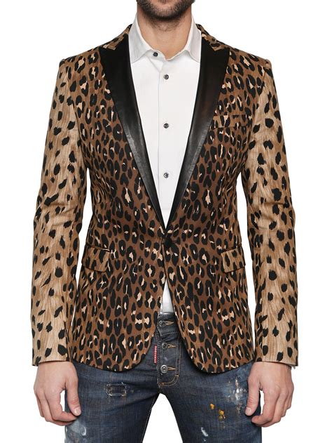 leopard print coats for men.